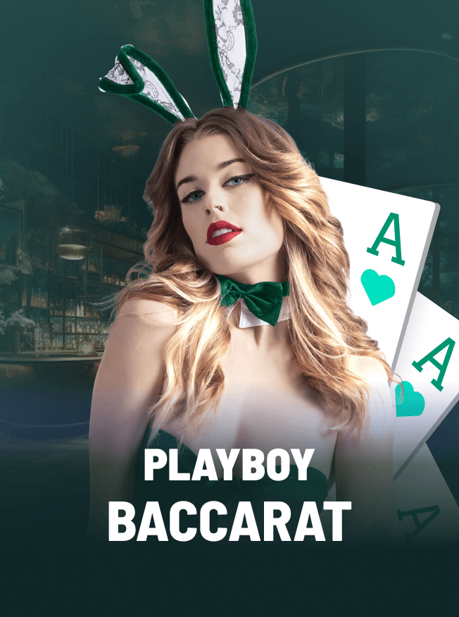 background game Baccarat - Playboy microgaming