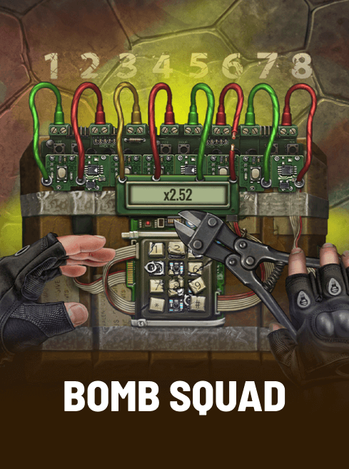 background game Bomb Squad evoplay
